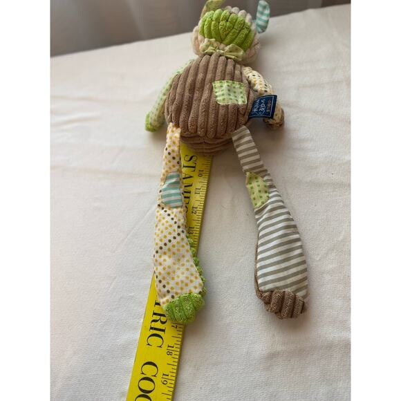 Vtg Histoire d'ours Studio Chenille Bunny Rabbit Plush Classic France Stripe - Picture 3 of 8